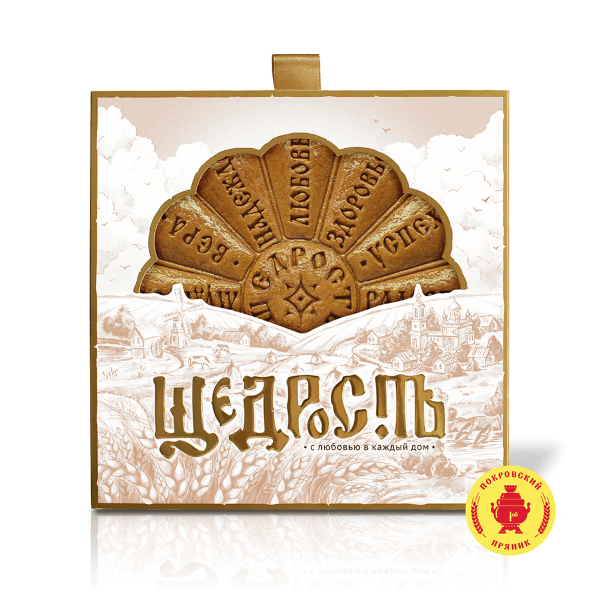 №3 Пряник 700г "Щедрость" (в подарочной упаковке)  в Балашихе