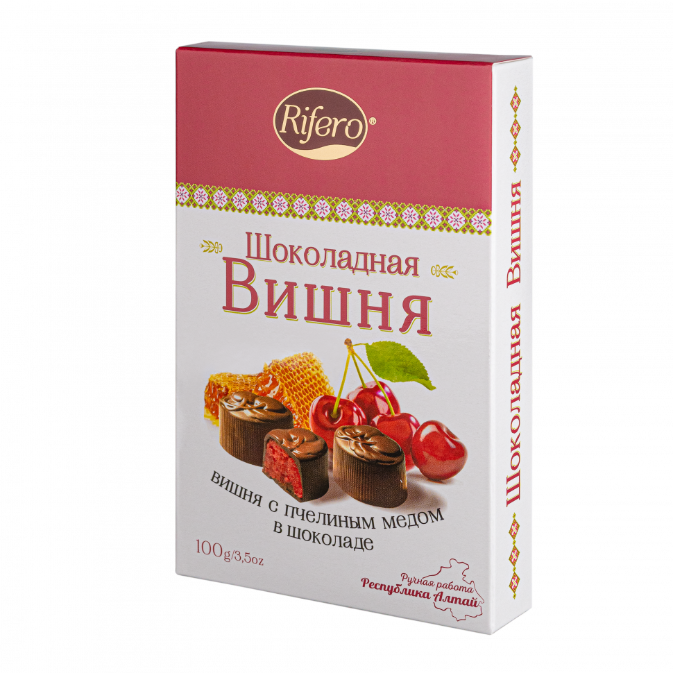  Риф и ко Конфеты "Шоколадная ВИШНЯ" 100г  в Балашихе
