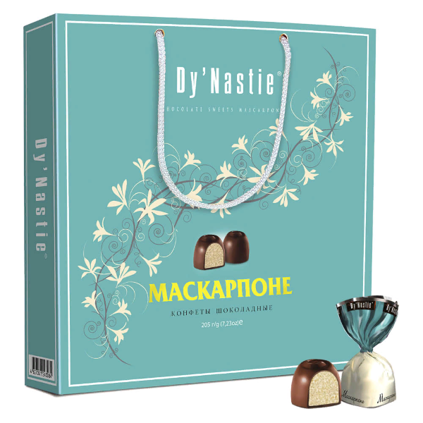 №3 Династия Сумка 170г Конфеты "Маскапроне" в Балашихе